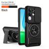 Slide Camera Cover Compatible for Vivo Y29 4G Case With Built-in Ring Stand and Folding Stand