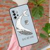 Beautiful Blue Whale Painting Cover For Samsung Galaxy A55 A35 A25 A15 A52 A32 A12 A14 A34 A54 A51 A71 A13 A33 A53 Case