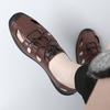 Mode Sommer Herren Sandalen Ausgehöhlt Bequemer und atmungsaktiver Stil Outdoor Freizeitspaziergänge Täglich Büro Übergröße Schuhe 38-46