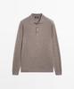 Masimodutti Polo Neck Wool Knit Sweater