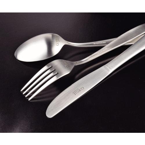 Corelle Coordinates 18-8 Stainless Steel Fork, Large, Satin Finish, Made In Japan, BC-4009