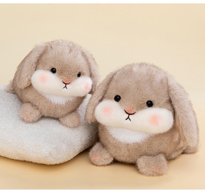 Adorable Long-Eared Dundun Rabbit Plush Toy - Chubby, Healing Doll for Kids