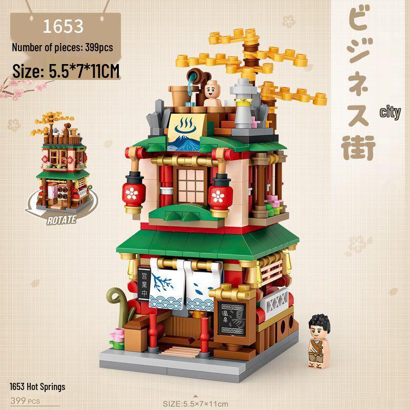 LOZ Foldable Street View Building Blocks Children s Educational Toys No Specification