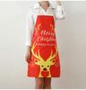 Weihnachtsdekorationen Stoffdruck Weihnachtsmann Weihnachtsschürze Restaurant Bar Party Atmosphäre Dekorationen