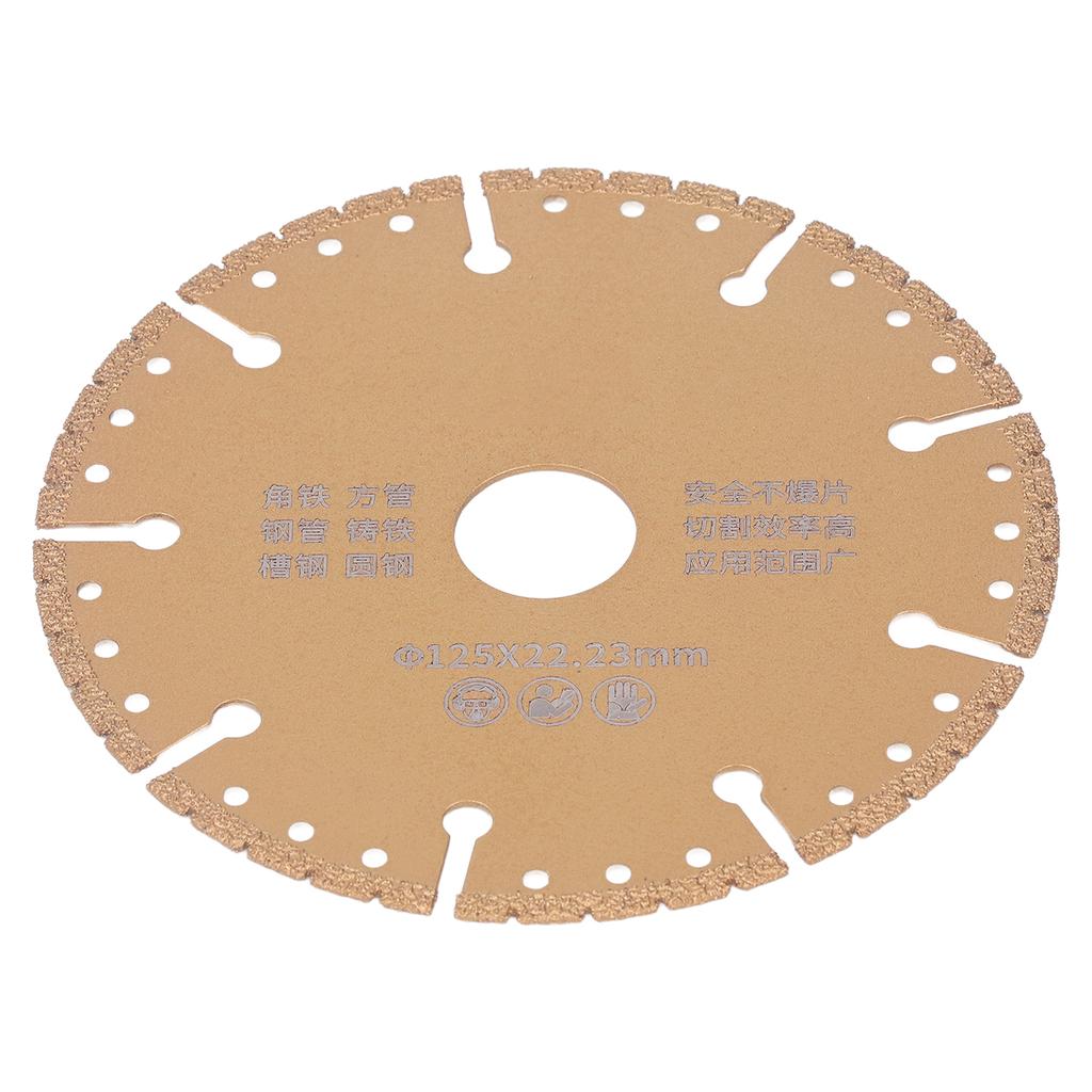 Lötsägeblatt Multifunktionale Trennscheibe für Stahl Metall Löt Trennscheibe von 125 X