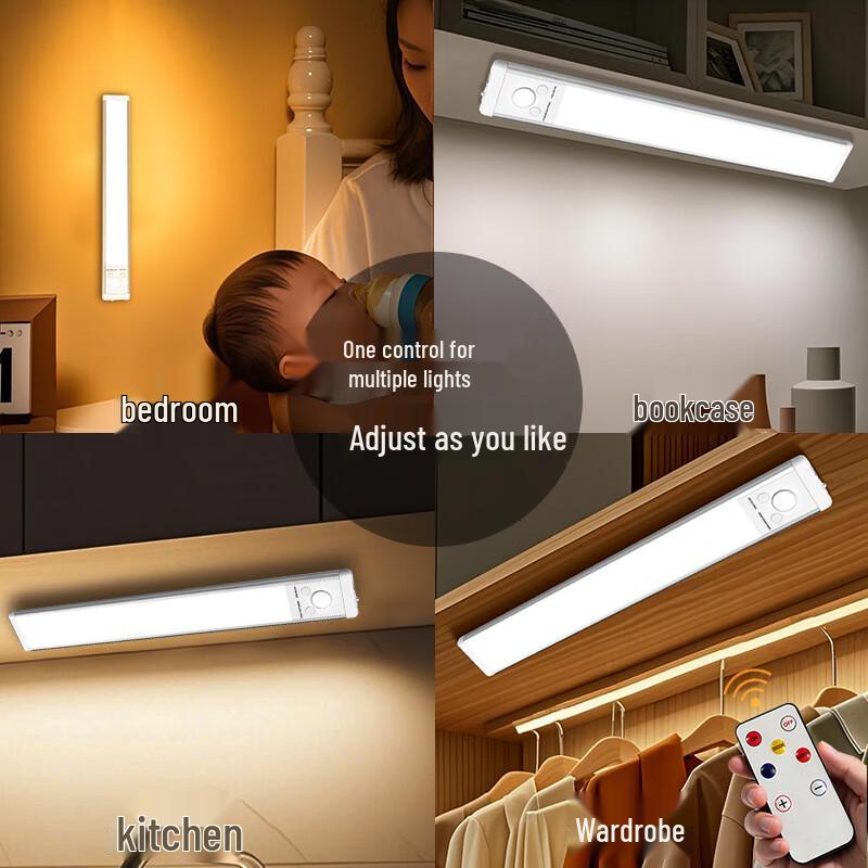 

NuFeng Rechargeable Magnetic Motion Sensor LED Strip Light