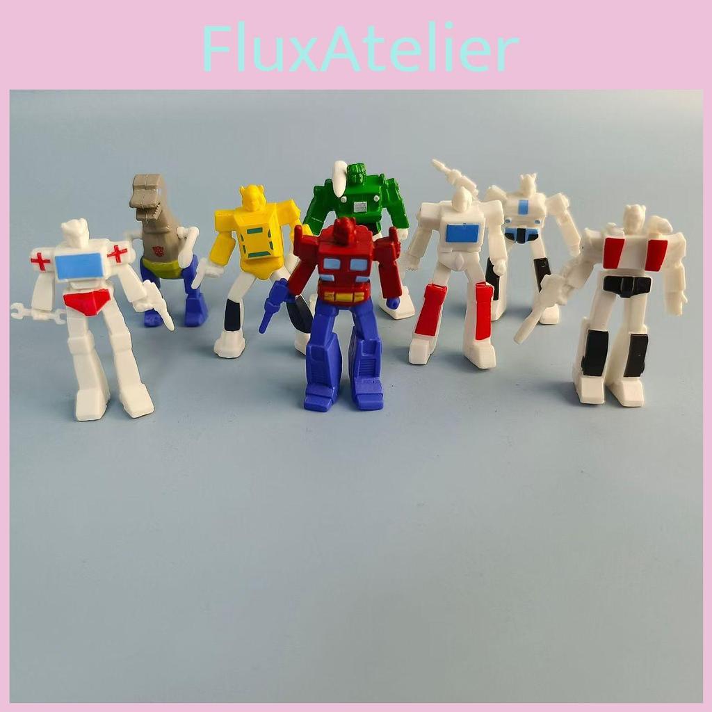 Robot Playful Transformer Model Toy Pvc Decorated Figure For Car Accessories