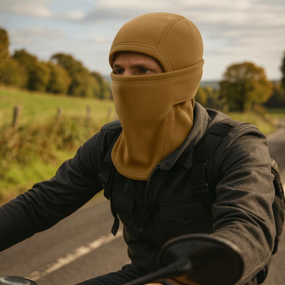 Thermal Cycling Head Cover Neck Protection Full Face Mask Breathable Balaclava Cycling Hat  Skiing