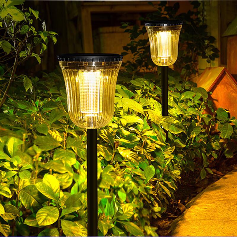 LED Solar Flower Basket Garden Light
