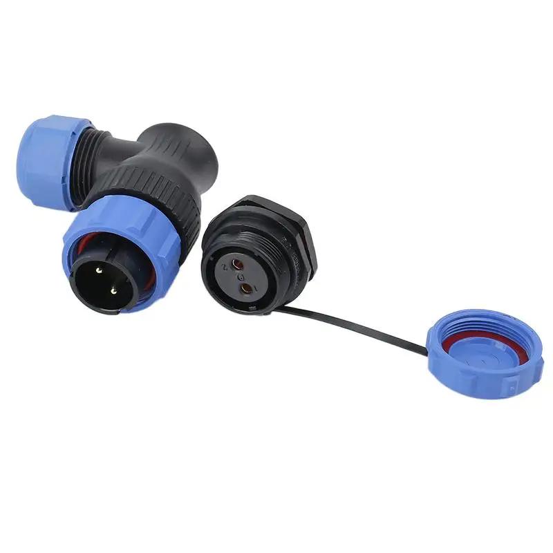 WEIPU SP21 SP2116/P SP2112/S 2 3 4 5 6 7 8 9 12 15Pin Waterproof Ip68 Aviation Connector Power Adapter Signal Adapter Plastic