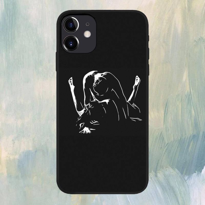 Minimalist Line Sexy Abstract Phone Case for iPhone 13 11 12 Pro Max mini 7 8 6 Plus XR X XS se phone Cover