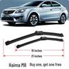 Haima M8 Original Front Boneless Wiper Blade - Silent Rubber Strip Accessory