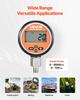 Digital Hydraulic Pressure Gauge, 0-700 Bar (0-10000 PSI) Hydraulic Pressure Sensor, Manometer Tester with NPT Base Entry for Excavator Construction