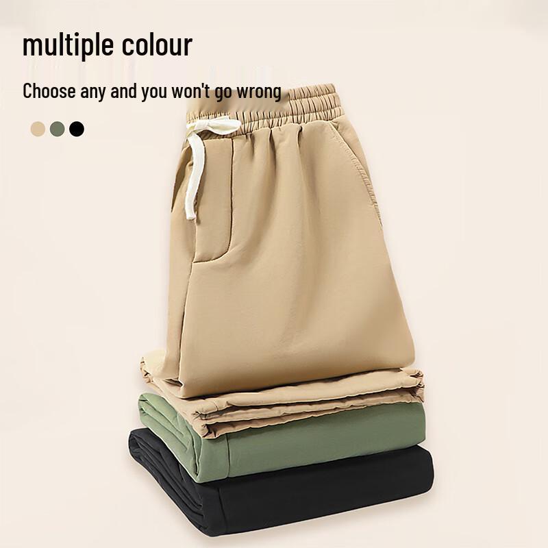 Baleno Men's Winter Fleece-Lined Straight Leg Casual Pants