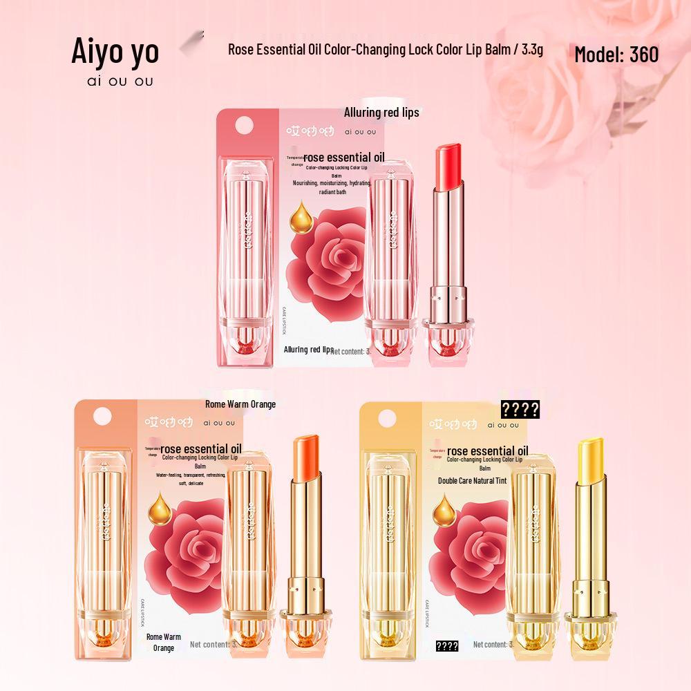 

Gosh Rose Color-Changing, Waterproof Lip Balm & Gloss – Long-lasting, Non-Stick, Skin-Brightening Formula Charming Red