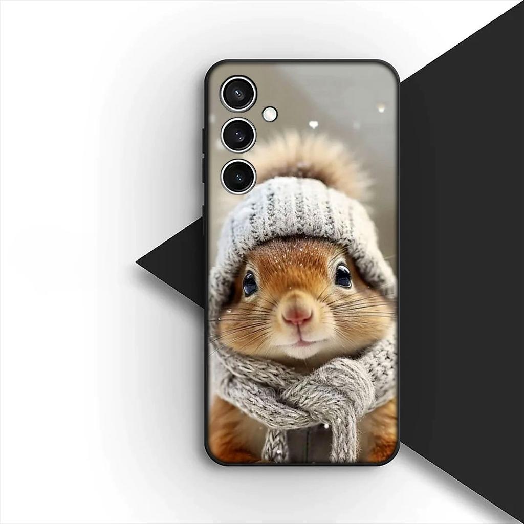 Sika deer Squirrel Silicone Cover for Motorola Moto G55 G45 G75 G85 G84 Edge 50 30 Fusion 40 NEO Ultra Pro Coque Phone Case