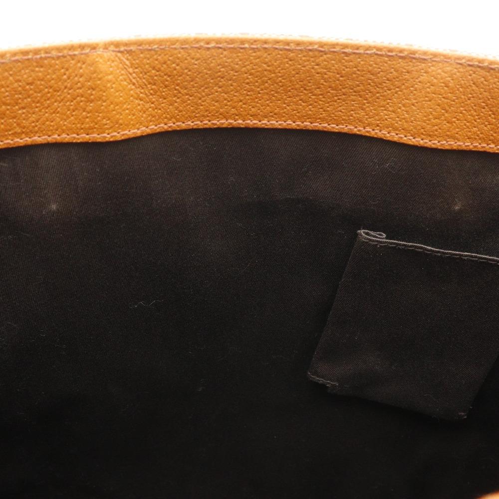 GUCCI Tote Bag Handbag 120898 Brown GG canvas unisex Used