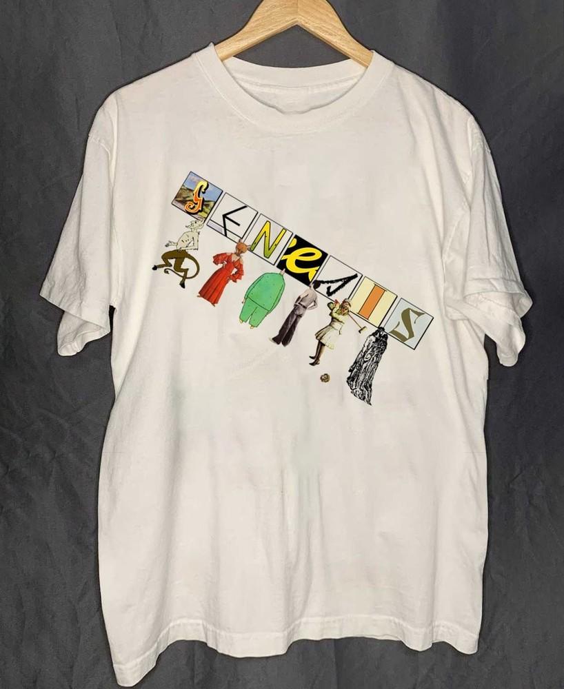 Rare! GENESIS Band Cotton White Shirt Unisex S to 5XL SN528 Unisex T-Shirt M