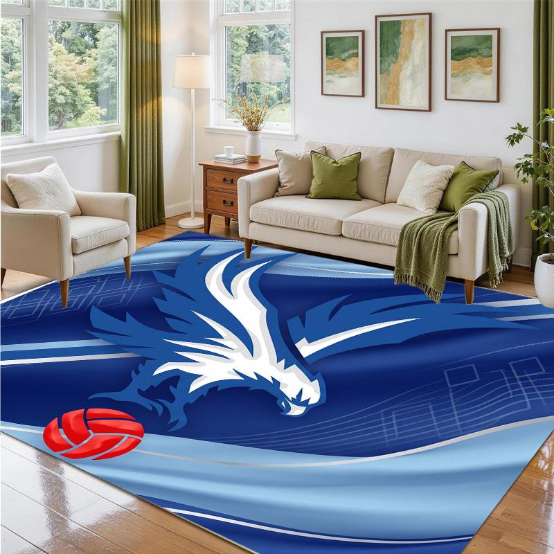 Crystal Palace Design Crystal Velvet Rug Soft Decorative Mat for Bedroom Entrance