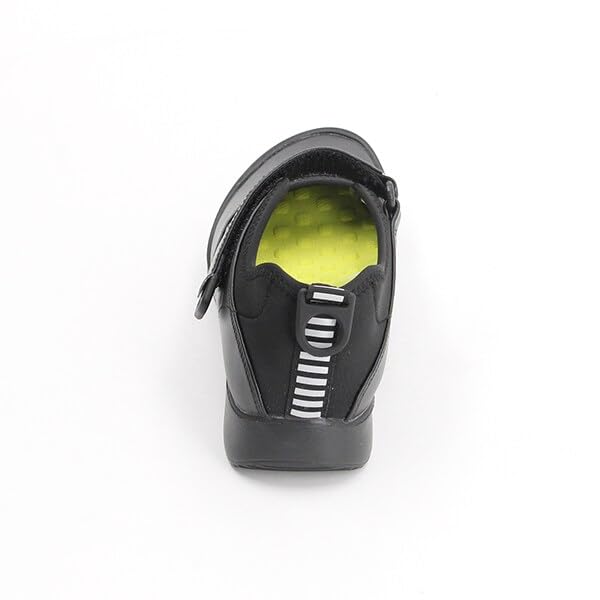 Achilles Sorbo Women's CUD 0840 Black Walking Shoes, Four Two Three Designs, Lightweight and Comfortable, Size 23.0 cm