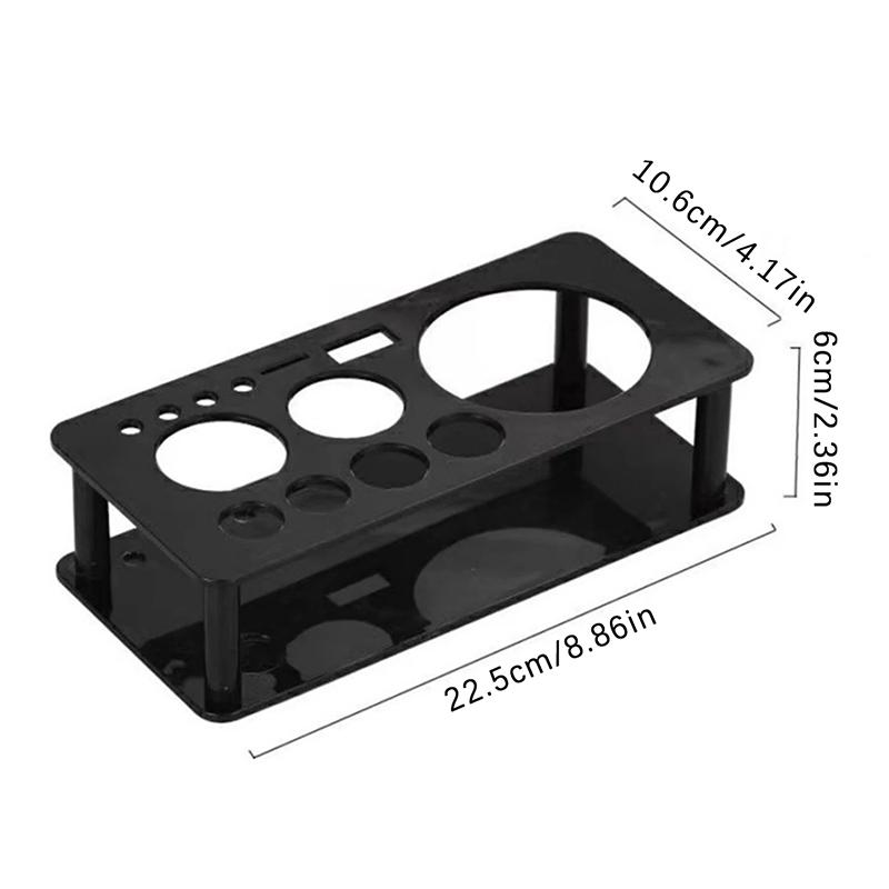 13 Slots Bartender Tool Holder Barware Drinkware Set Stand Practical Professional Cocktail Shaker Stand For Party Bar Home