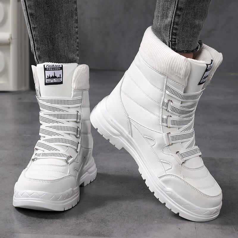 Snow Boots Winter New High-top Velvet Thickened Non-slip Cotton Boots Cold-resistant Boots