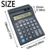 Stationery Mechanical Calculator Large Screen Display Finance Calculator  Student Use