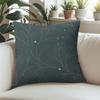 Elegant Floral Line square Jacquard Pillow Cover for Sofa Office Waist Cushion Cover Home Decorative Pillowcase