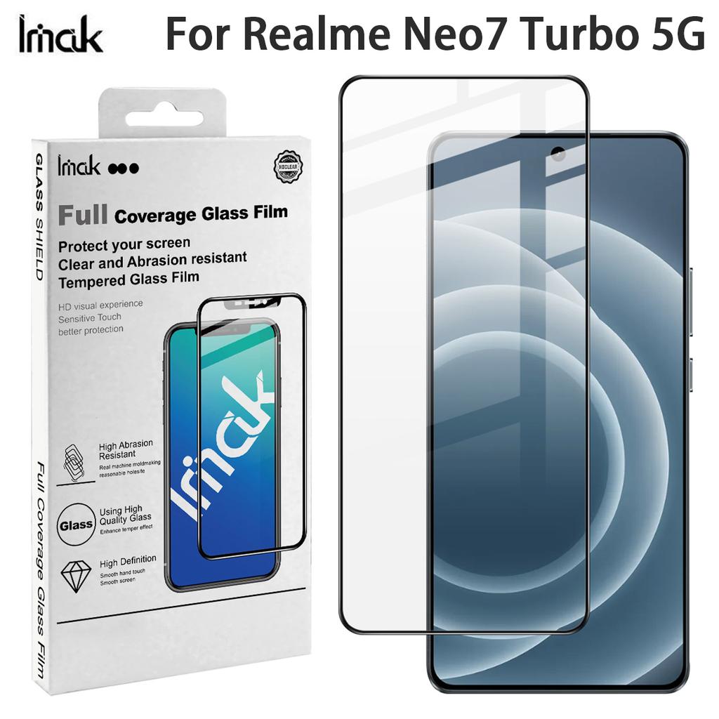 For Realme Neo7 Turbo 5G Glass IMAK Full Coverage Tempered Glass Film Pro+ Series