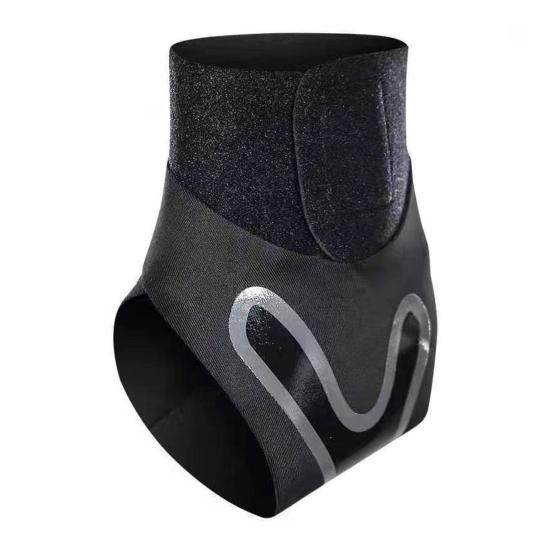 

Спортивный бандаж на голеностоп Ультратонкий Эластичный Регулируемый Застежка-липучка Встроенное Давление Стабилизирует Сустав Отличная Воздухопроницаемость Защита от Растяжений Поддерживающая Повязка на Голеностоп M Left Foot черный серый