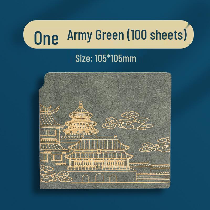2024 Mini Pocket Notebook - Blank, Customizable, National Style Portable Diary