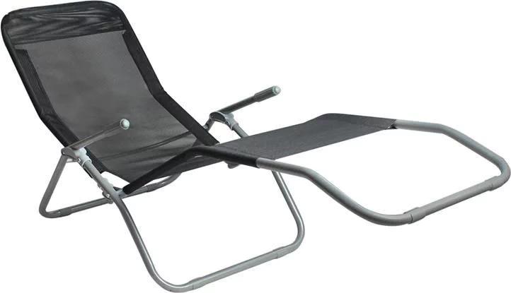 Basic Zero Gravity Deckchair Black