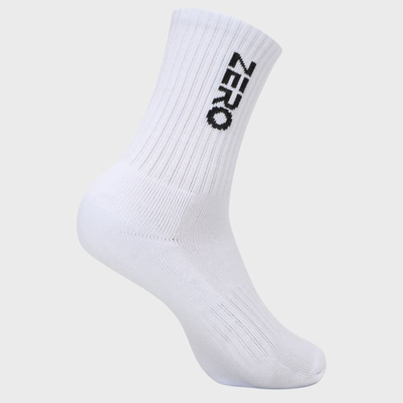 CLOUD ZERO ZERO Crew Socks (2P) (0097052) CZFAF1SC902YG-WHITE