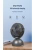 Silent USB Wall-Mounted Multi-functional Fan with Long Battery Life and Smart Digital Display