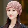 Breathable Beanies Cap Hollow Out Turban Beanies Caps Chemo Cap Crochet Slouchy Hat  Women Girls