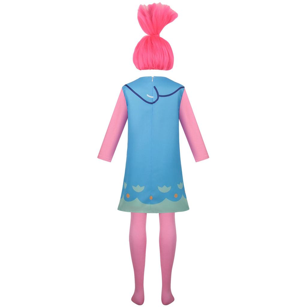 Anime Poppy Halloween Trolls Branch Cosplay Kostým Šaty