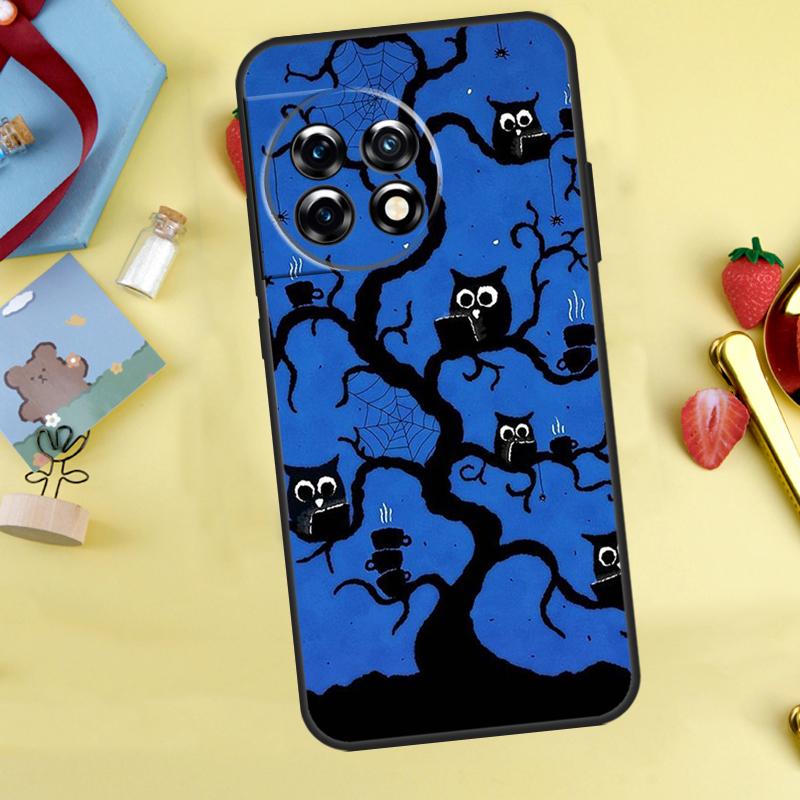 Baby Cute Owl Case For OnePlus 15 13 12 11 9 10 Pro 13T 13R 12R 10T 8T Nord 5 CE 3 4 2 Lite N20 N30 Cover