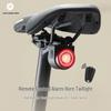 Rockbros Smart Bicycle Taillight with Alarm & Remote Horn