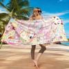 Anime Girl Beach Towel Quick-drying Super Absorbent Suitable for Swimming Beach Vacation Pool Gym Yoga Summer Gift for Friends