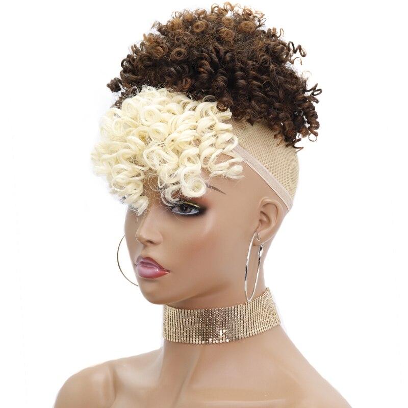 MERISIHAIR Короткие синтетические черные вьющиеся накладные челки на клипсе для женщин, заколки для волос в наращивании волос, накладные челки, натуральный парик