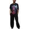 Jordan GFX T Shirts Women's Black Crew Neck Moderate IB1964-010