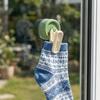 Ceiling Mounted No Drill Hook Space Saving Drying Sock Clip Suction Cup Storage Clip  Kitchen