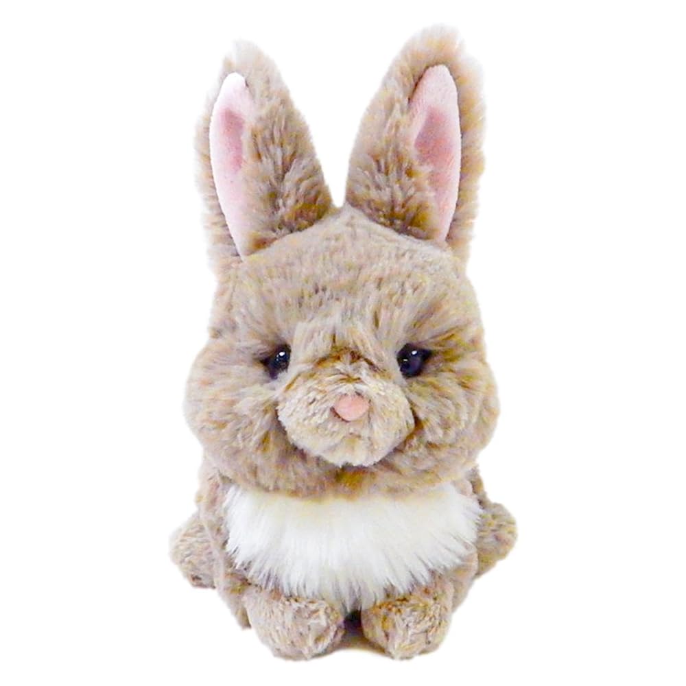 Sunlemon Lapinu Mini Rex Rabbit Plush Toy 14.6x5.8x15.4cm Animal Stuffed Animal