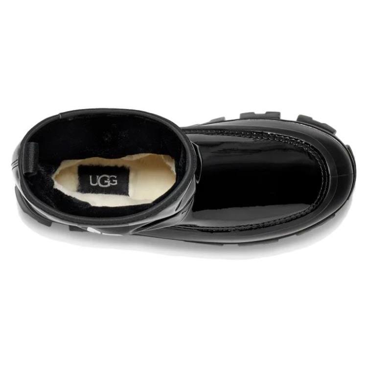 (WMNS) UGG Classic Brellah Mini Boot 'Black' Women's 1144059-BLK