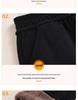 High Waist Thickened Velvet Chenille Corduroy Pants for Middle-aged Women - Warm, Elastic, Casual Fit