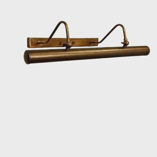 Raw Brass Picture Light Adjustable Wall Lamp Room, Home, Office, Wall Decor, Diwali Gift, Wedding Gift,