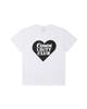 COMMUNITY CLUB Full Of Hearts Tee #2 White