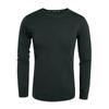 Round Neck Sweater Knitted Sweater Solid Color Casual Long Sleeve Sweater Pullover Wool Sweater Men