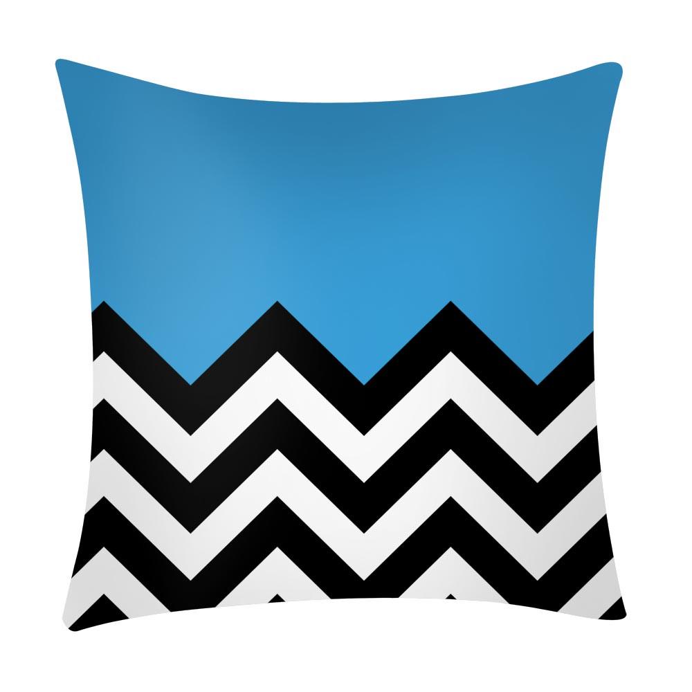 Print Pillow Case Polyester Sofa Car Cushion Cover Home Decor