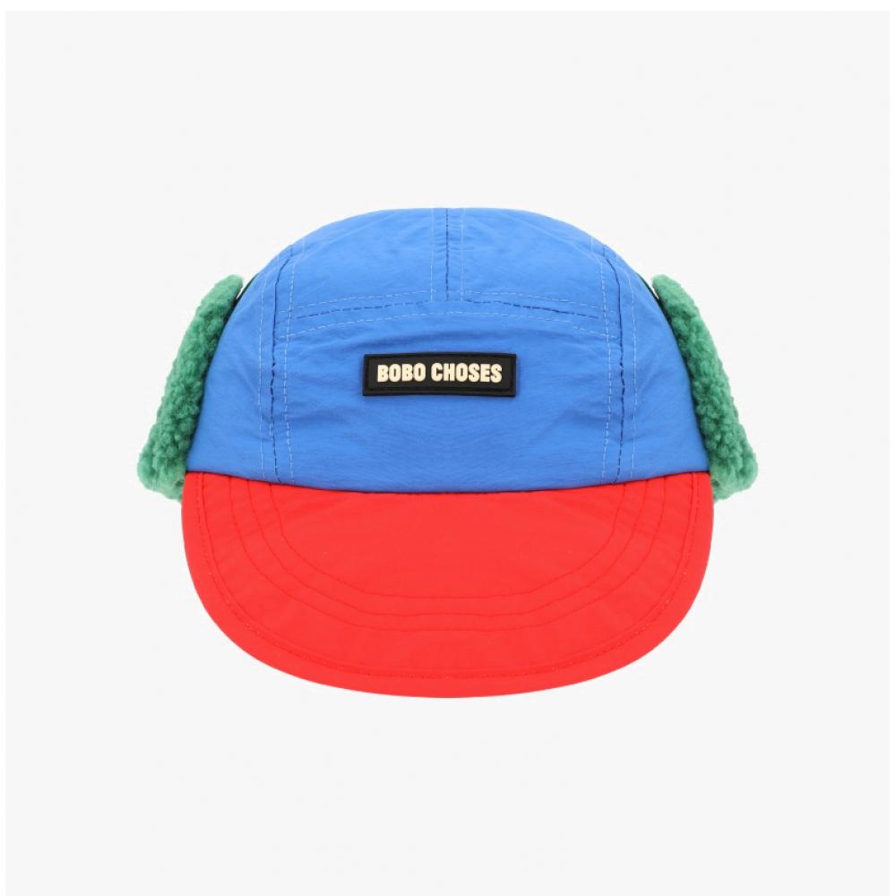 Bobo Choses Color Block Winter Ear Muff Cap B225ai028
